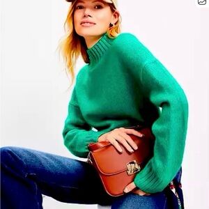 Ann Taylor LOFT mock neck sweater xs